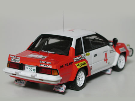 ビザール 1/43 ニッサン 240 RS モンテカルロラリー 1984 10th